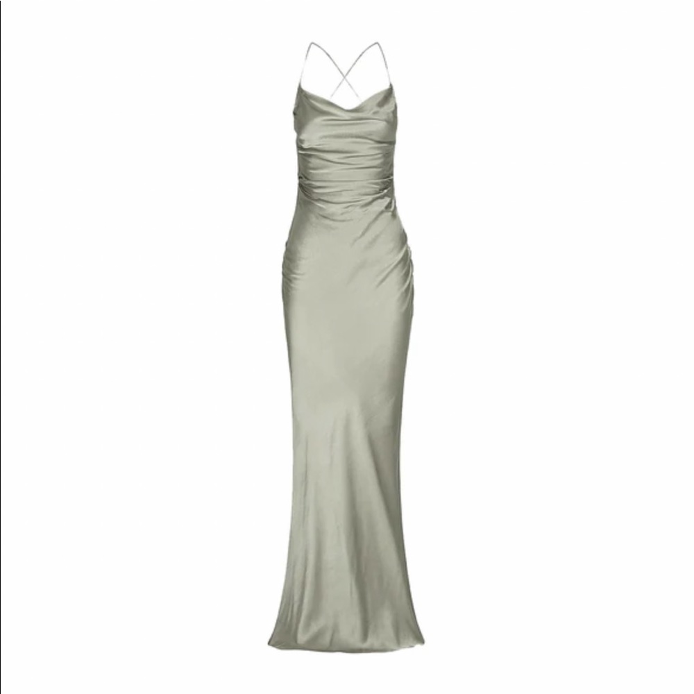 Brand new Shona Joy LA LUNE LACE BACK MAXI DRESS